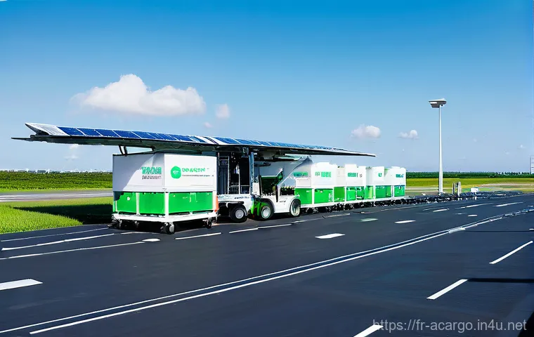 항공화물 적재와 공간 활용 팁 - **Prompt 2: AI-Powered Logistics Control Center**
    "A futuristic and sleek control room for air f...