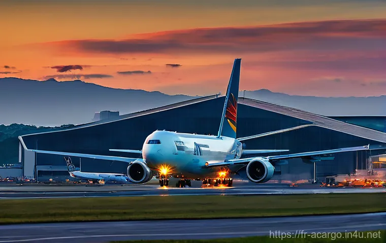 항공화물 취업을 위한 필수 자격증 - **Prompt: "A meticulously composed image of a highly skilled and responsible air freight specialist,...